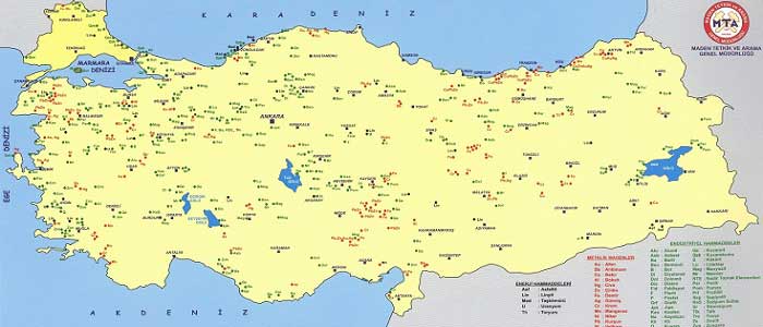 Çinko Çıkarılan Yerler Nerelerdir?