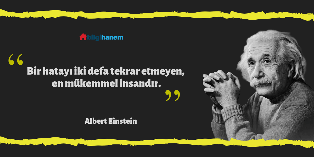 Albert Einstein’ın Sözleri