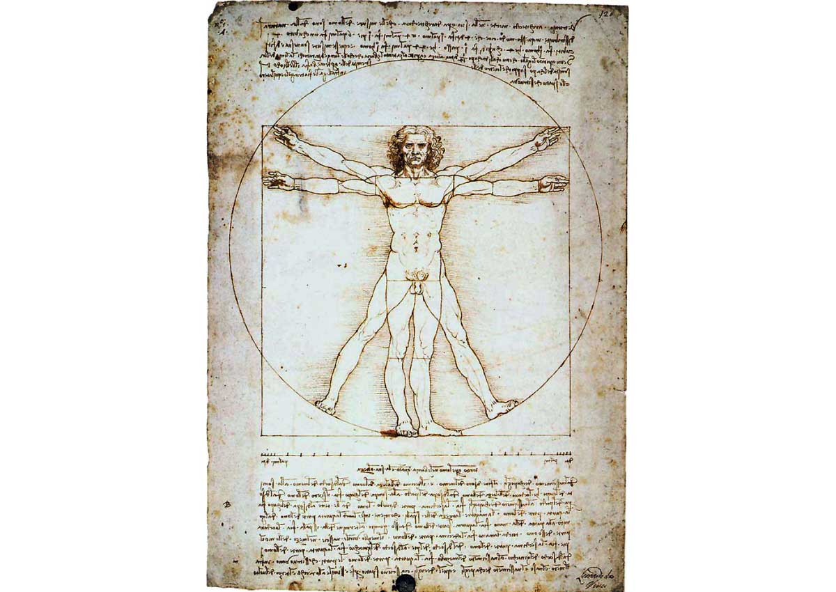 Vitruvius Adamı (Vitruvian Man) (1492)