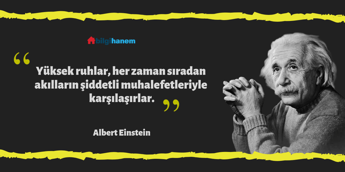 Albert Einstein’ın Sözleri